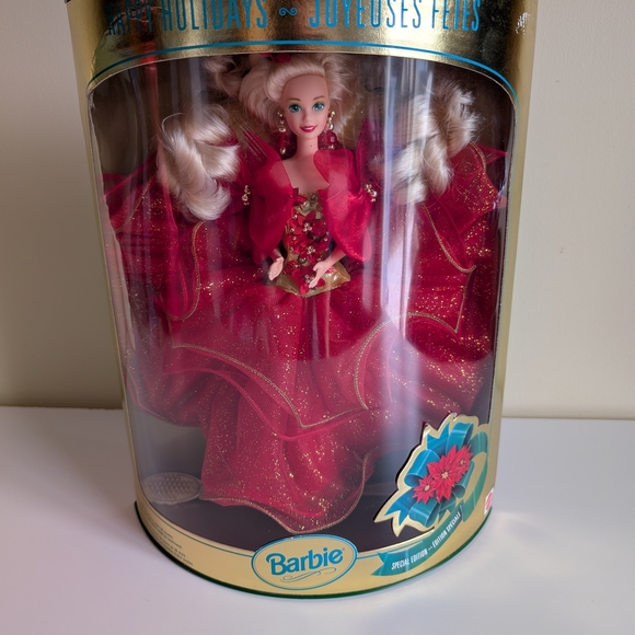 Hallmark Special Edition Happy Holidays Barbie - Picture 1 of 8